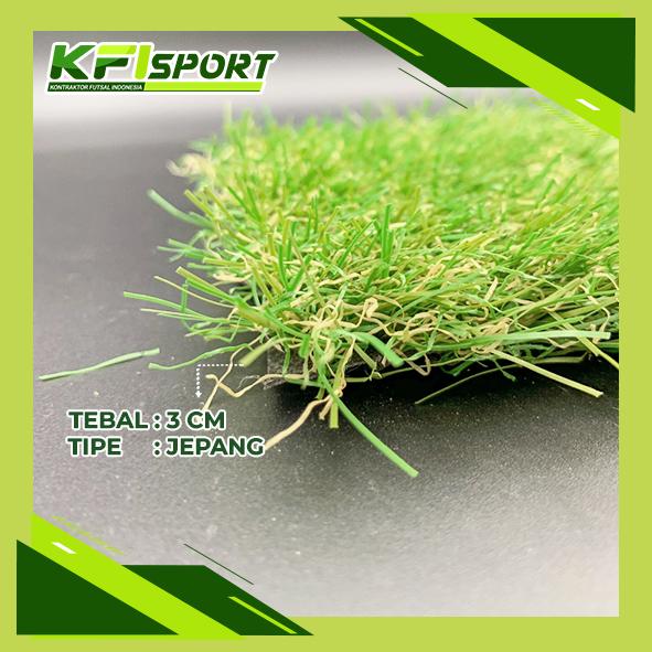 Gambar Rumput Sintetis Jepang Premium Tebal 3 Cm Terlaris Harga Pabrik - JEPANG, 1 METER dari KFI SPORT OFFICIAL undefined Tokopedia
