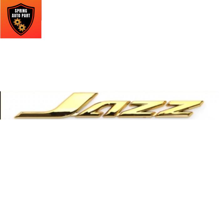 Gambar Stiker Emblem Mobil JAZZ Bahan ABS - Mobil - Car - Emas dari gadingtama.id undefined Tokopedia