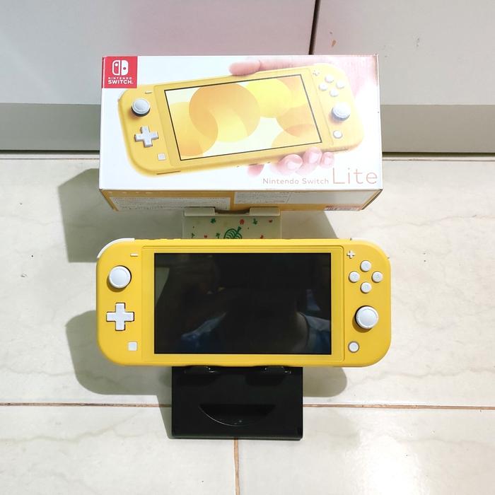 Gambar nitendo switch lite - yellow dari Klontong Gaming undefined Tokopedia