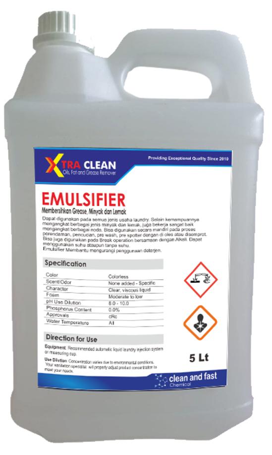 Jual Laundry Emulsifier | Membersihkan Minyak dan Lemak - Kota Medan ...
