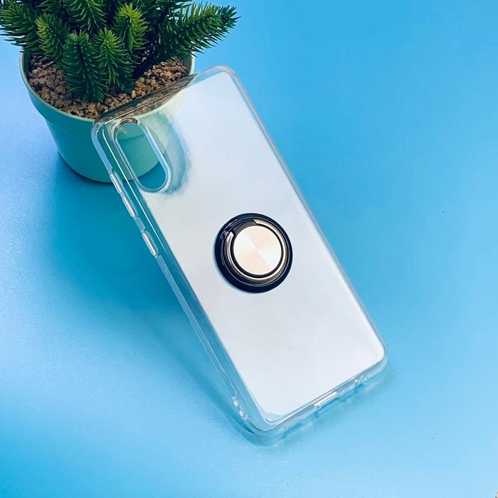 Gambar SAMSUNG GALAXY A02 / M02 CASE ULTRA THIN RING SOFT SILICONE TPU CAFELE - Clear - Ring, A02 dari Case Thebest undefined Tokopedia