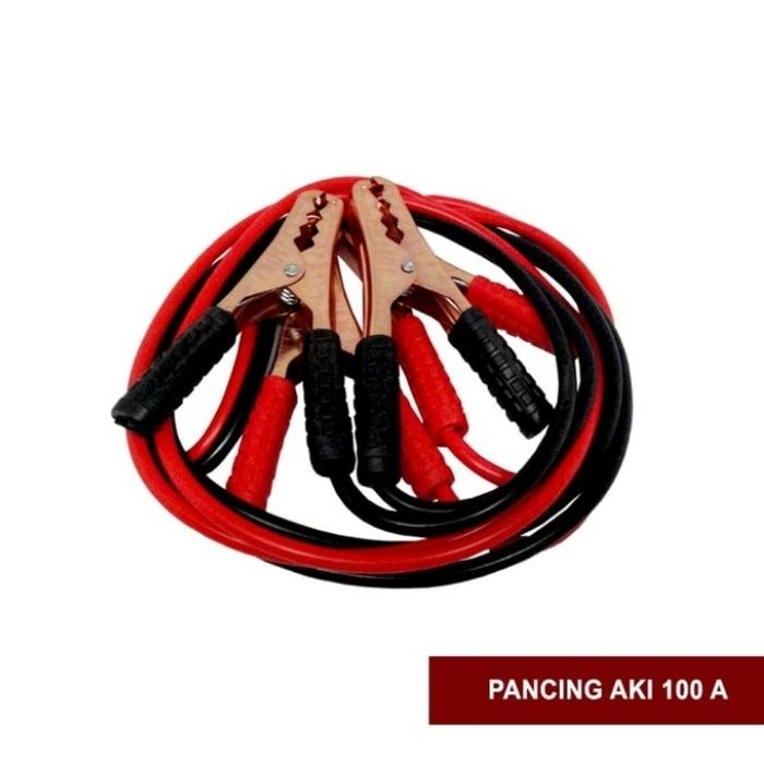 Gambar KABEL JAMPER ACCU MOBIL 100A 200A 400A 500A 800A 1000A - 100 Amper dari Syafa Variasi Mobil84 undefined Tokopedia