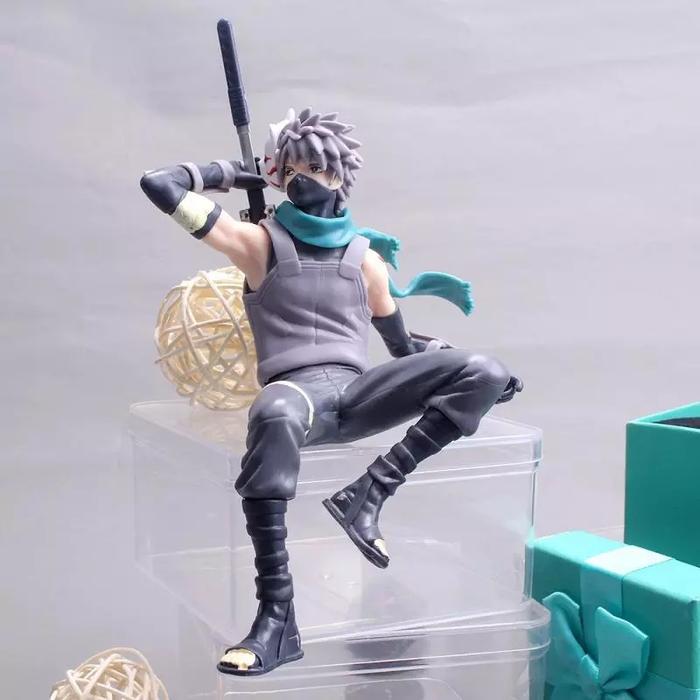Gambar Action Figure Naruto Shippuden Kakashi Hatake Sensei PVC KWS Statue - Kakashi Pedang dari Warung Michie Figure undefined Tokopedia