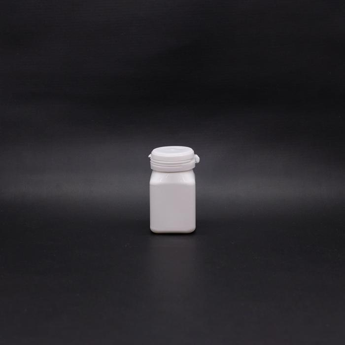 Gambar Botol Kapsul Isi 30 / Botol Tablet Isi 30 / Botol Obat Putih - Bening - Kotak Putih dari Hara Packaging undefined Tokopedia