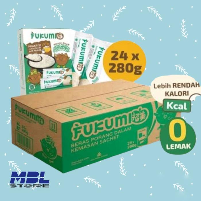 Gambar Fukumi beras porang KARDUS ISI 24 BOX - DUS dari MBL Store New undefined Tokopedia