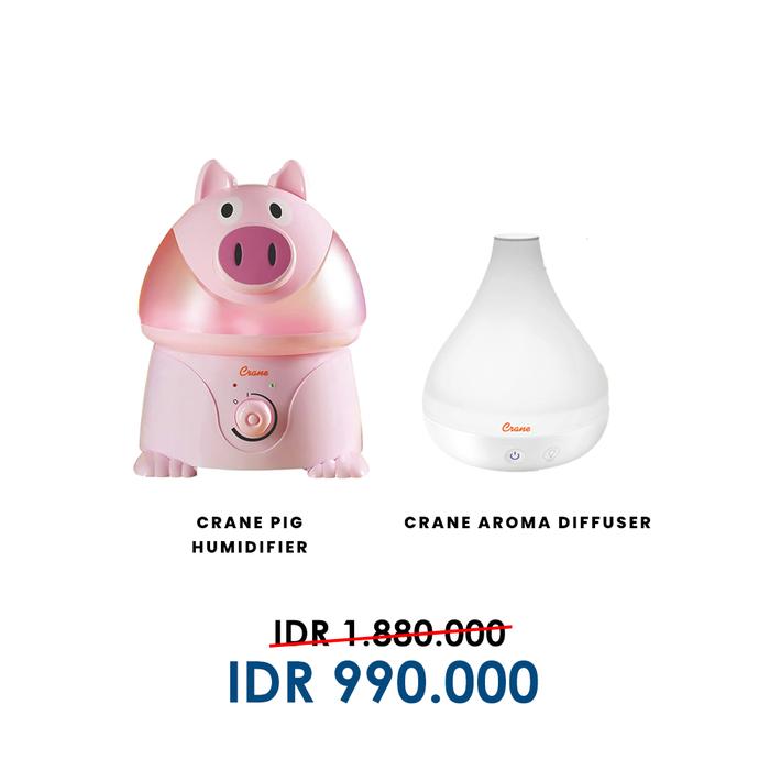 Gambar BUNDLING: Crane Adorables Pig + Aroma Diffuser dari Tosyen Okiedog undefined Tokopedia
