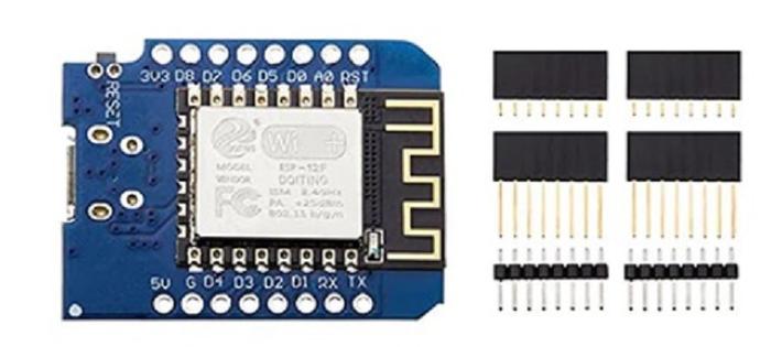 Gambar WeMos D1 mini NodeMcu Lua WIFI arduino IOT based on ESP8266 - No Weld dari Tekno Kreasi Elektronik undefined Tokopedia