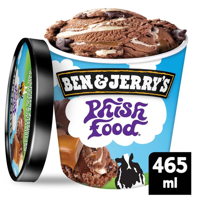 Gambar Ben & Jerry's Ice cream Ben&Jerry's Ben Jerry's Ben Jerrys Ben Jerry - Phish Food dari Champion undefined Tokopedia