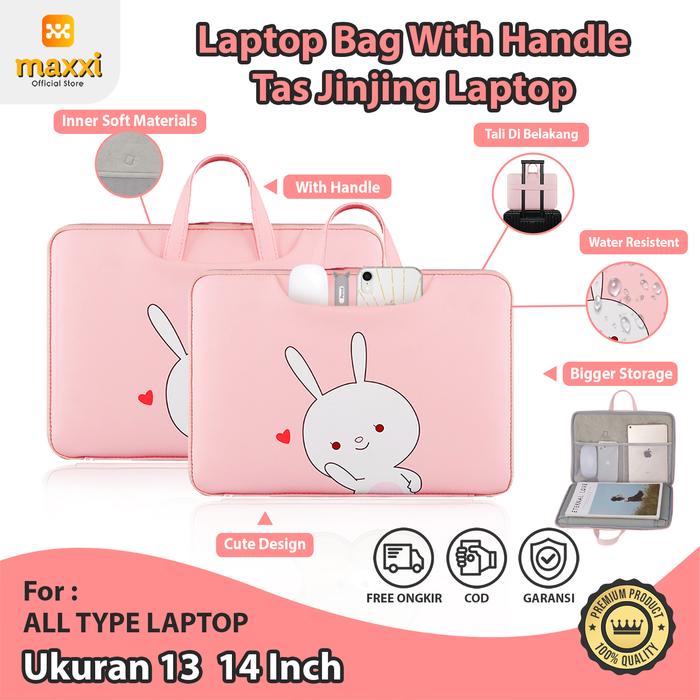 Jual Tas Laptop 13 14 15 Macbook Lenovo Asus HP Sleeve Bag Pouch