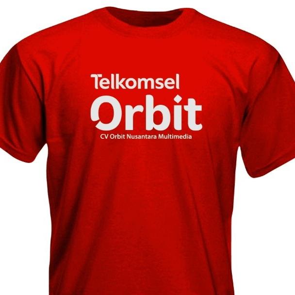 Gambar Kaos Telkomsel Orbit Pria/Wanita - All Size dari NineXX undefined Tokopedia