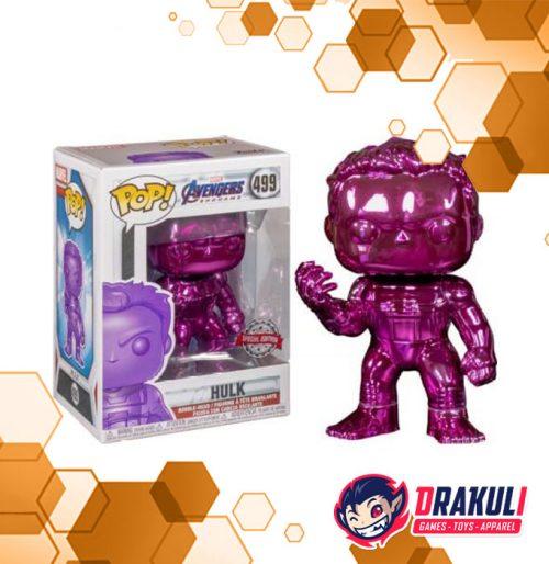 Toys Funko Pop! Marvel: Avengers Endgame Hulk (Purple Chrome) STANDARD  di Drakuli Hobbies Tokopedia