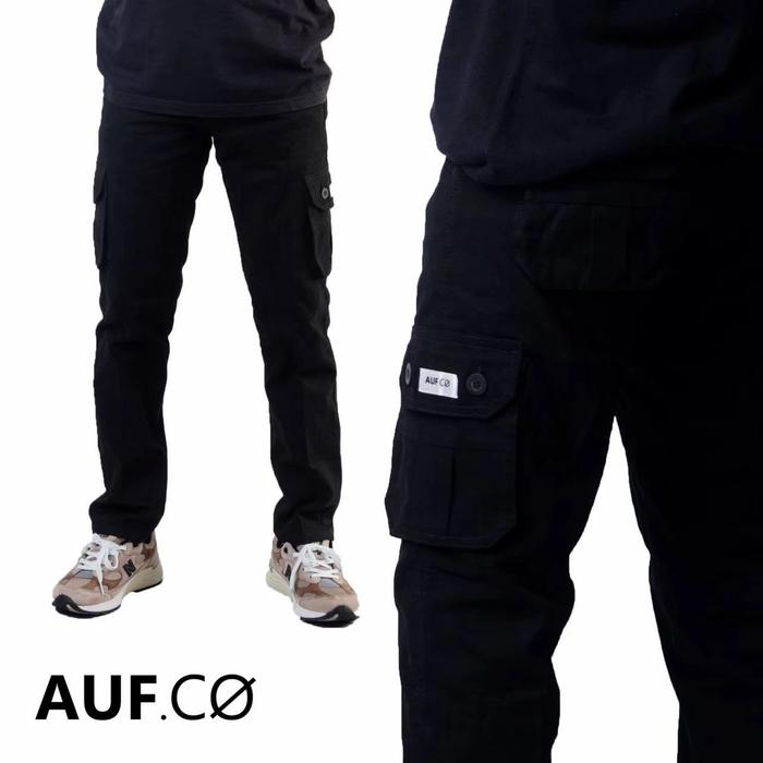 Gambar Celana Gunung Outdoor Pria Jumbo Celana Kargo Panjang Original - Hitam, S dari PANTS.CO undefined Tokopedia