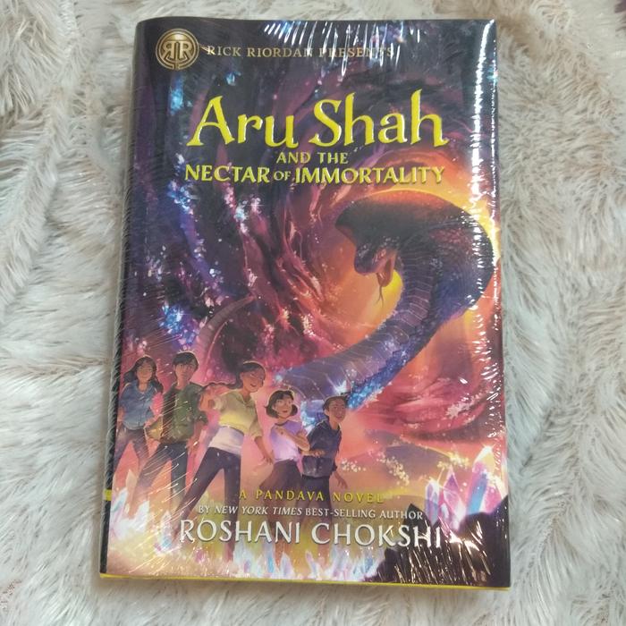 Gambar Aru Shah and the nextar of immortality hc dari ChaCha_books undefined Tokopedia