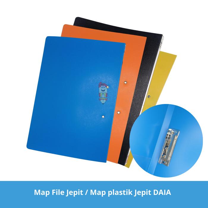 Gambar Map File Jepit / Map plastik Jepit DAIA - Hijau dari Bali Stationery undefined Tokopedia