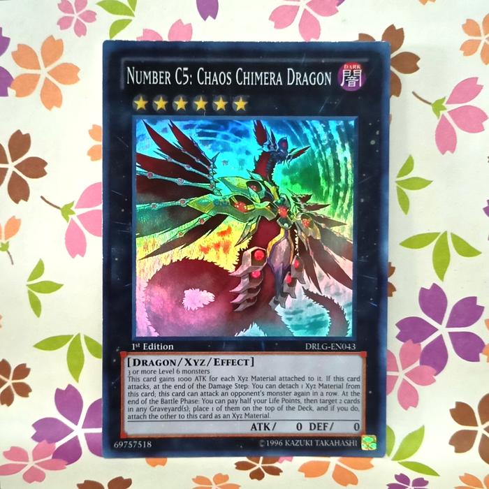 Yugioh Number C5 Chaos Chimera Dragon