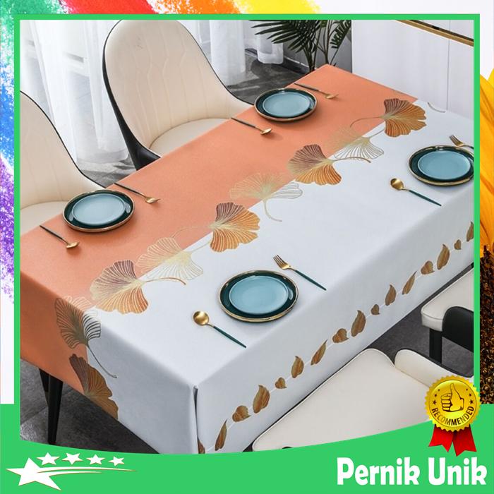 Gambar Taplak Meja Makan Jumbo Besar Motif Minimalis Modern Premium Anti Air - Esthetic 25 dari pernikunikstore undefined Tokopedia