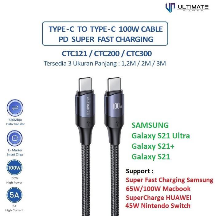 Jual Kabel Data Cable Samsung S21 Ultra S21+ Plus Super Fast