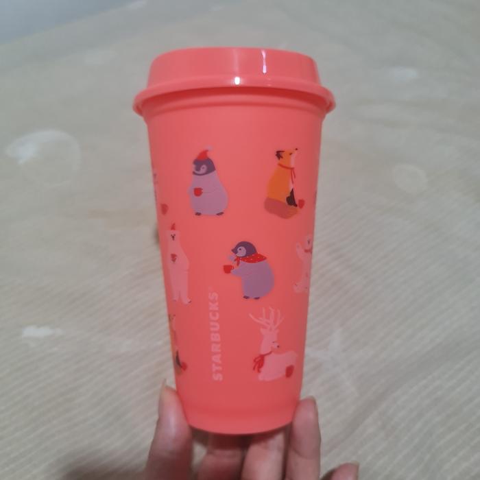 Gambar ORIGINAL REUSABLE STARBUCKS TRAVEL CUP / TUMBLER - GRANDE 16OZ - Holiday dari Pearl's Corner undefined Tokopedia