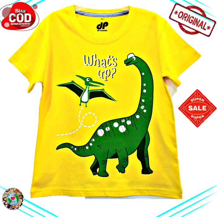 Gambar baju anak / kaos anak motif Dino - 9 - 10 tahun dari Loving Kids undefined Tokopedia