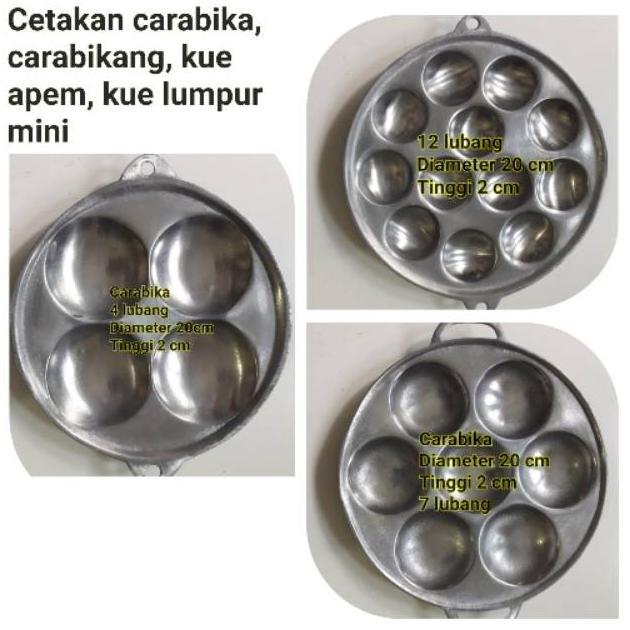 Gambar Cetakan carabika / telur / carabikang / kue apem / kue lumpur dari Zidan016 undefined Tokopedia