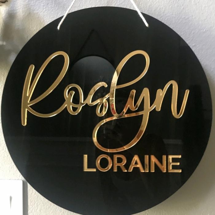 Gambar LOGO USAHA ACRYLIC, AKRILIK LOGO USAHA, PAPAN USAHA AKRILIK LOGO. - GOLD MIRROR, 40 cm dari DS COVER CAR undefined Tokopedia