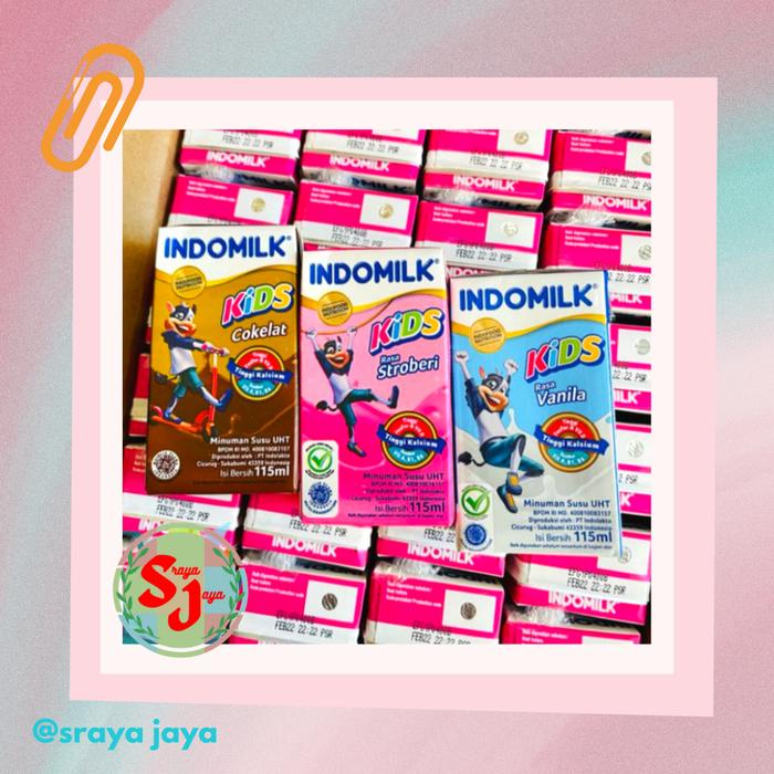 Gambar Indomilk kids 115 ml x 40 pcs (1 karton) - Coklat dari Sraya Jaya undefined Tokopedia