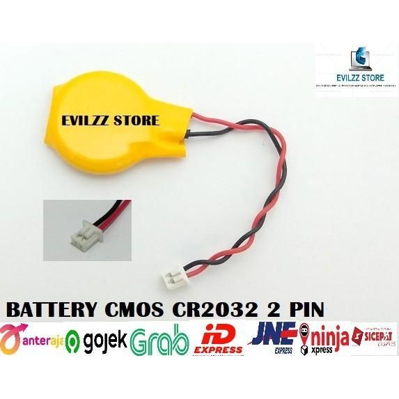 Gambar BATERAI BATTERY BATRE BIOS CMOS ACER ASUS LENOVO CR2032 2032 2 KABEL dari EVILZ STORE undefined Tokopedia