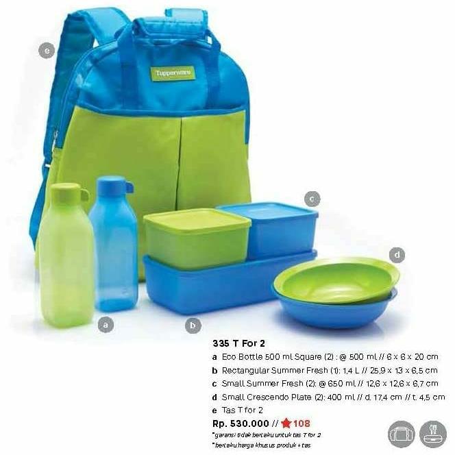 Gambar Tupperware T for 2 dari Fakhira_Store undefined Tokopedia