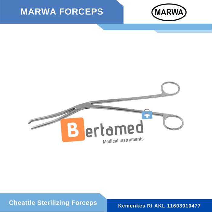 Gambar Cheattle Sterilizing Forcep - 23 cm dari Bertamed undefined Tokopedia