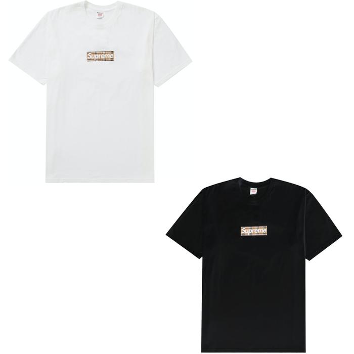 Jual Supreme x Burberry Box Logo T 