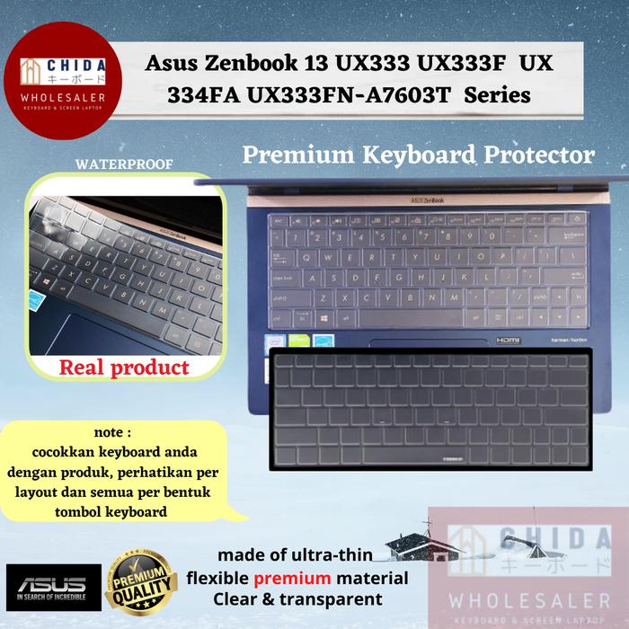 Promo Keyboard Protector ASUS ZENBOOK UX333 UX333F UX333FN COOKSIN