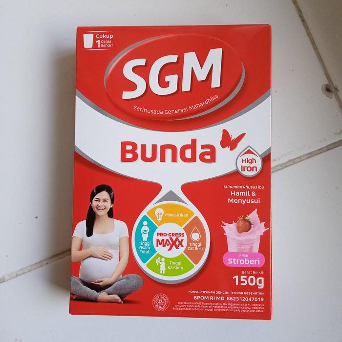 Gambar SGM BUNDA PRO-GRESS MAXX 150GR - Strawberi dari Medica Online undefined Tokopedia