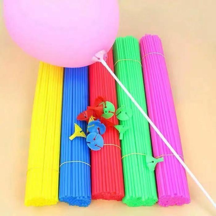 Gambar Stick balon besar / stick and cup balon foil / stik balon foil - stik balon dari Pesta_Hidup undefined Tokopedia