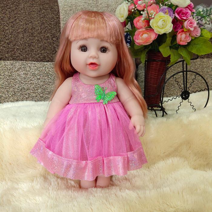 Gambar Boneka Reborn Cantik Chaca 30cm dan 48cm - 30cm pink dari Royal Baby Station undefined Tokopedia