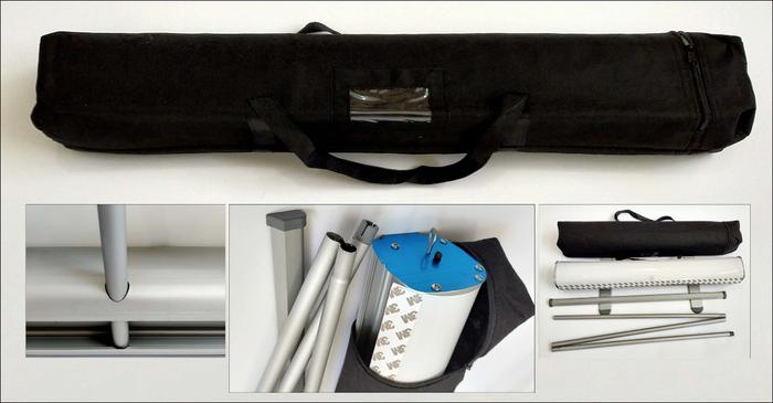 Gambar Stand Roll UP Banner Benner Bener Display Promosi Iklan kaki Alumunium - Rangka Saja dari Artcyonline undefined Tokopedia