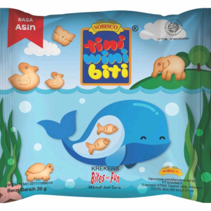 Gambar Tini Wini Biti Biskuit Anak 20gr - Crackers All Variant Tini Wini Biti - Asin dari sertamart undefined Tokopedia