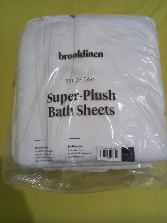 Gambar Handuk Luxury Brookline Super Plush Bath Sheets (Set of Two) dari mogifa undefined Tokopedia