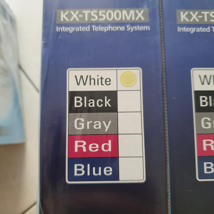 Gambar Telepon Panasonic KX-TS505MX - Putih dari One piece shoper undefined Tokopedia