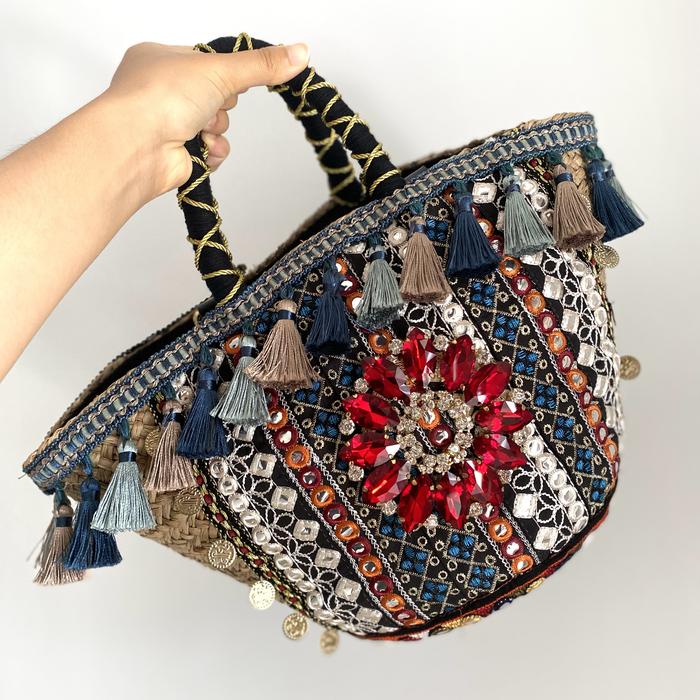 Gambar Jocelyn Bag - Merah dari BARON BALI undefined Tokopedia