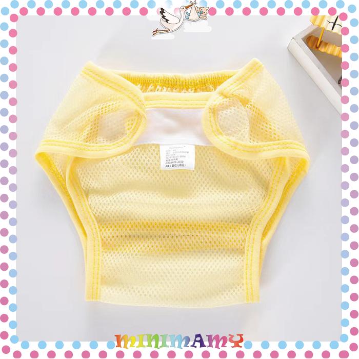 Gambar [1KG 65PCS] MM Clodi Jaring Mesh Diaper Celana Popok Bayi Jaring - CLODI YELLOW, S dari Minimamy undefined Tokopedia
