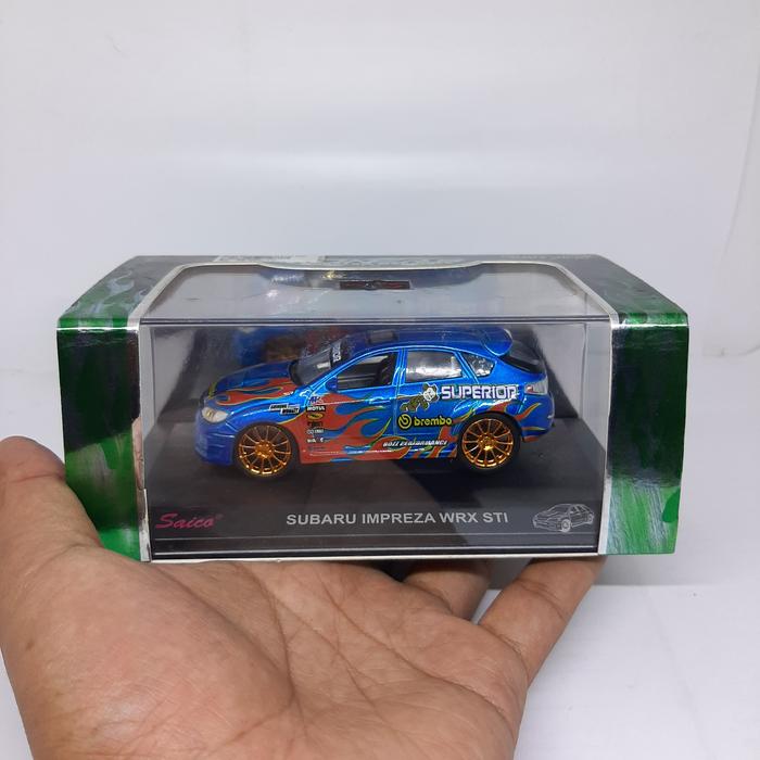 Gambar Diecast Mobil SUBARU IMPREZA WRX STI Miniatur Mobil Sport Balap Murah - Biru dari D'ndra Toys undefined Tokopedia
