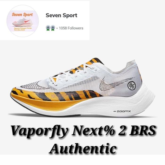 Sepatu Nike Zoomx Vaporfly Next Authentic 100 Brs Tiger Stripe