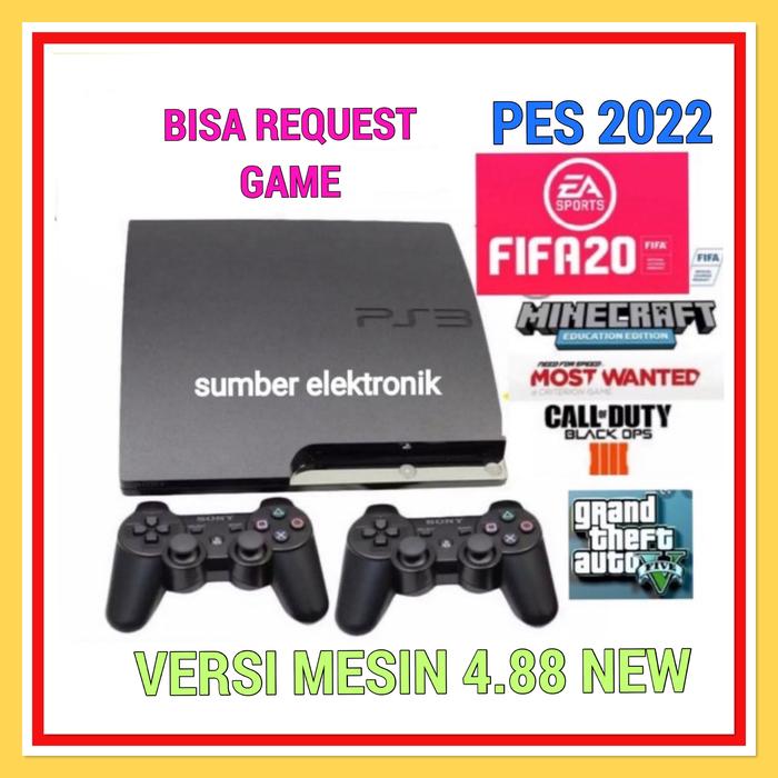Update Newest Ps3 Jual PS3 SLIM 500GB ORI NEW BONUS GAME Jakarta Barat