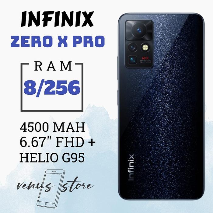 Gambar Infinix Zero X Pro 8/256GB – 108MP OIS with 60X Periscope Zoom - Hitam dari Venus sgc undefined Tokopedia