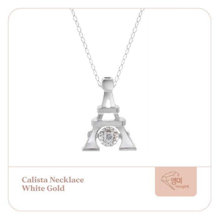 Jual Calista Necklace White Gold YongMi by Karyn Kota