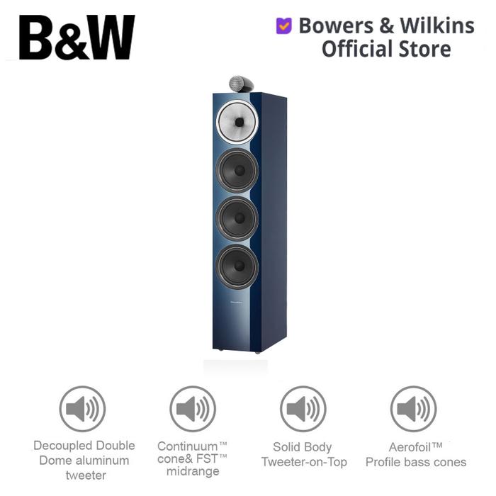 Gambar Bowers & Wilkins, 702 Signature, Floorstanding Speaker - Midnight Blue dari SHOPATPLAY undefined Tokopedia