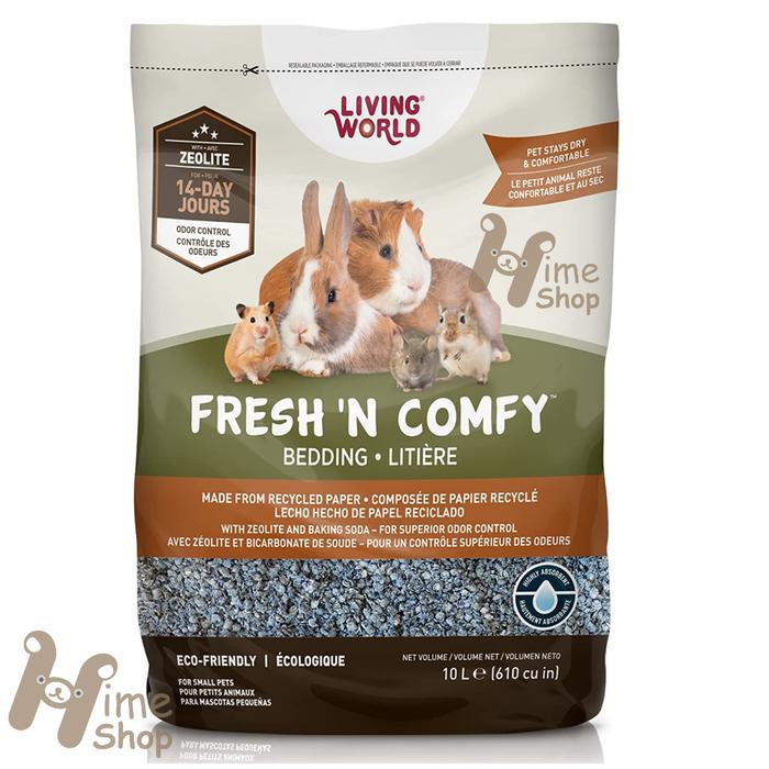 Gambar Living World Fresh n Comfy Bedding Alas Kandag Hamster Kelinci Marmut - 61265 10L BLUE dari Hime Hammie undefined Tokopedia