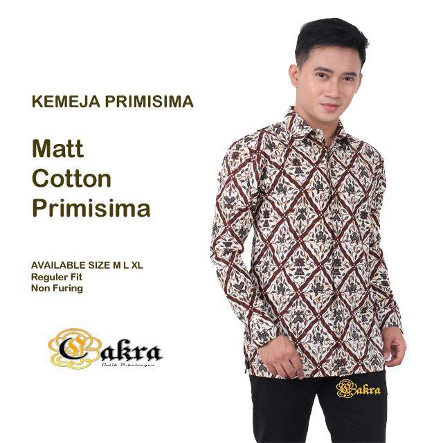 Gambar Kemeja Batik Pria Murah Lengan Panjang | Baju Batik Pria | Kemeja Pria - C, XXL dari CAKRABATIK undefined 4 Tokopedia