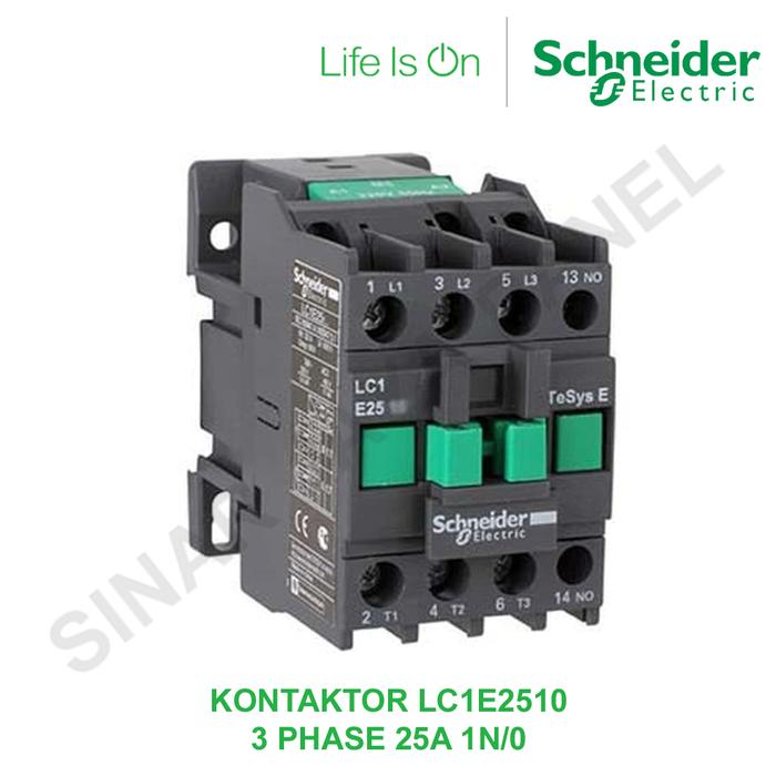 ゆき AC220V 50HZ 1NO 25A LC1-E EasyPact TVS シリーズ LC1E2510M5N