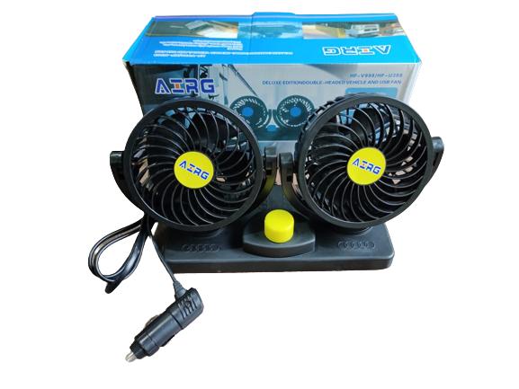 Gambar Mitchell Kipas Angin Mobil Car lighter Cooling Fan Double 12v 24v - 24V dari Sentra Otomart undefined Tokopedia